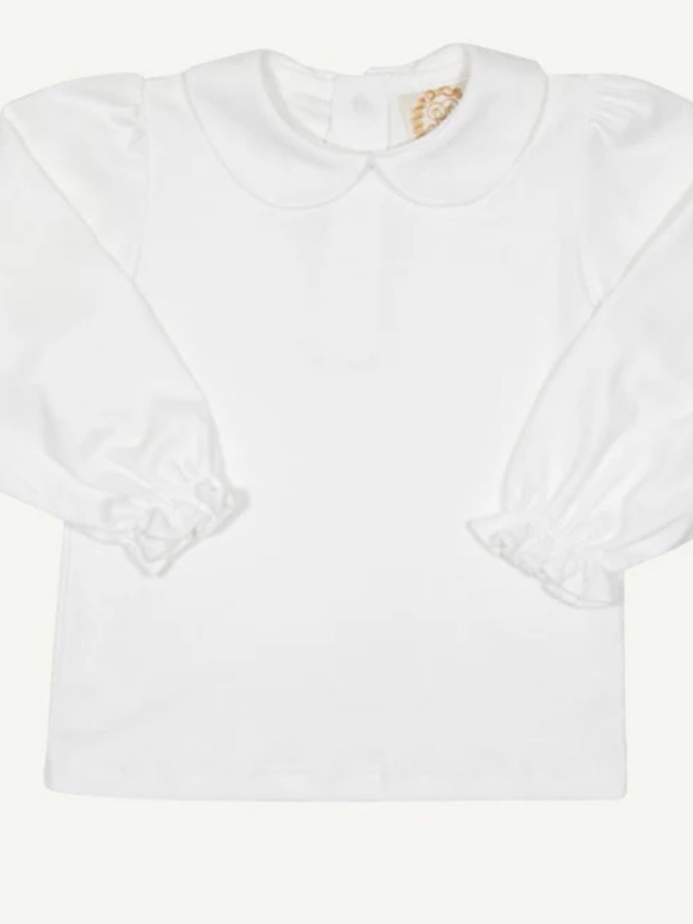 Maude's Peter Pan Collar Shirt  (Long Sleeve Pima)